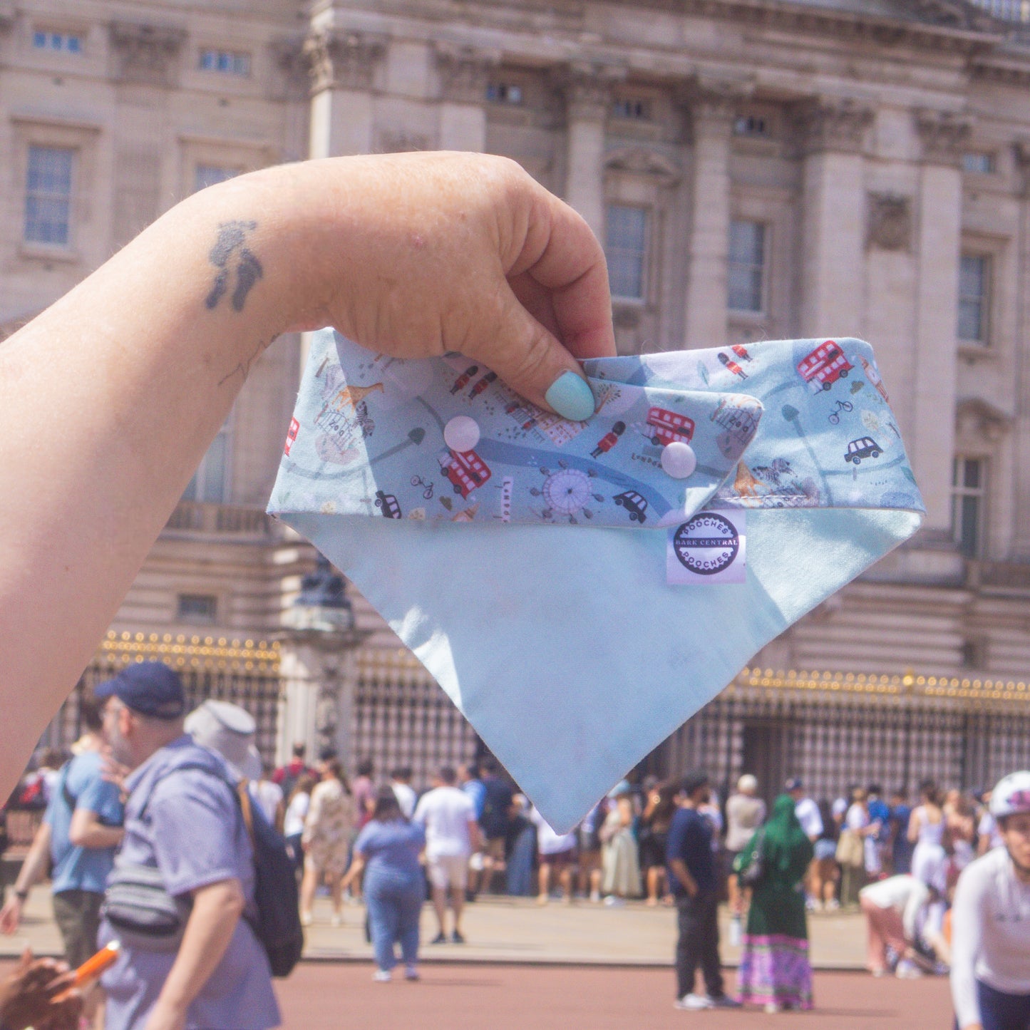 London Lanes | Handmade Snap On Bandana
