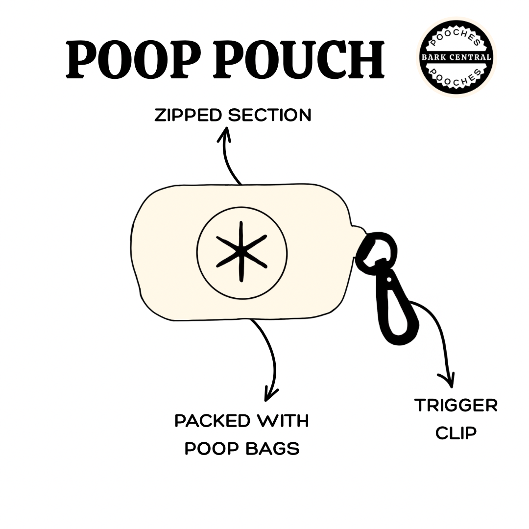 🤎 - Poop Pouch | Poo Bag Holder