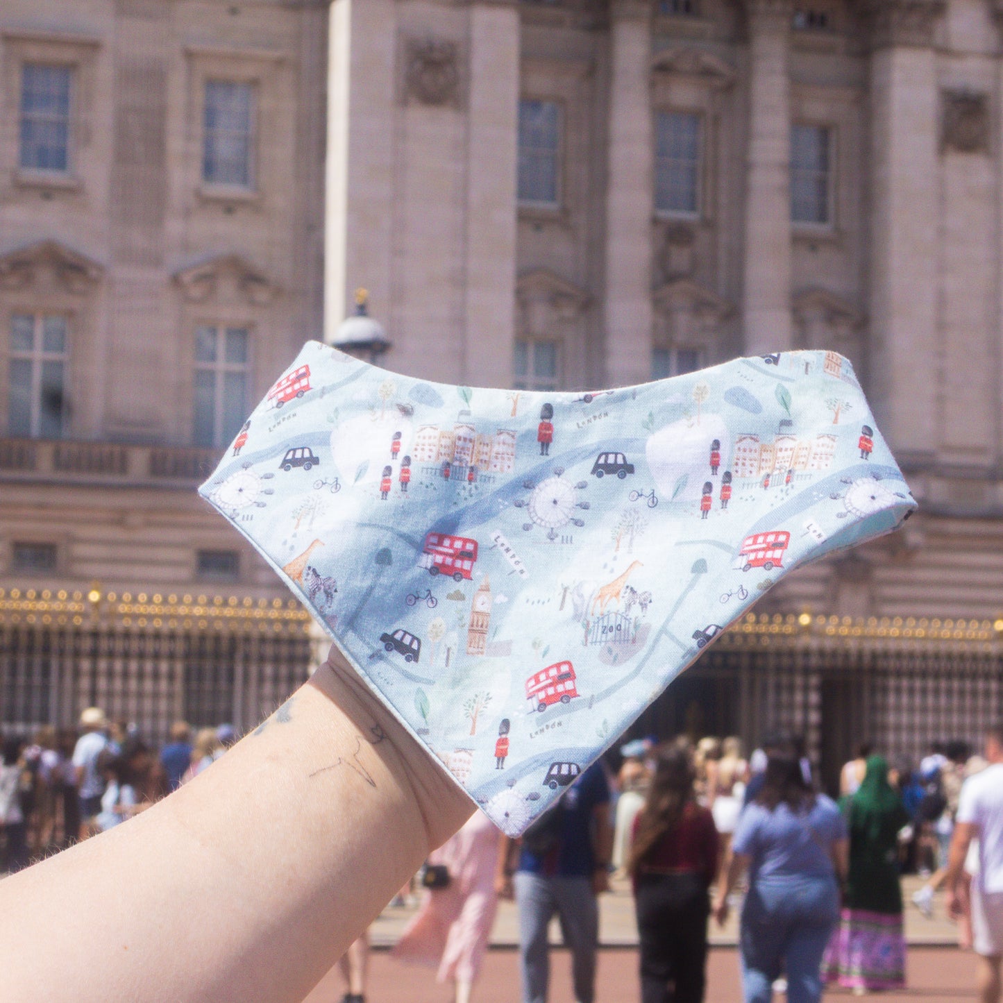 London Lanes | Handmade Snap On Bandana