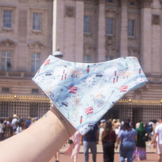 London Lanes | Handmade Snap On Bandana