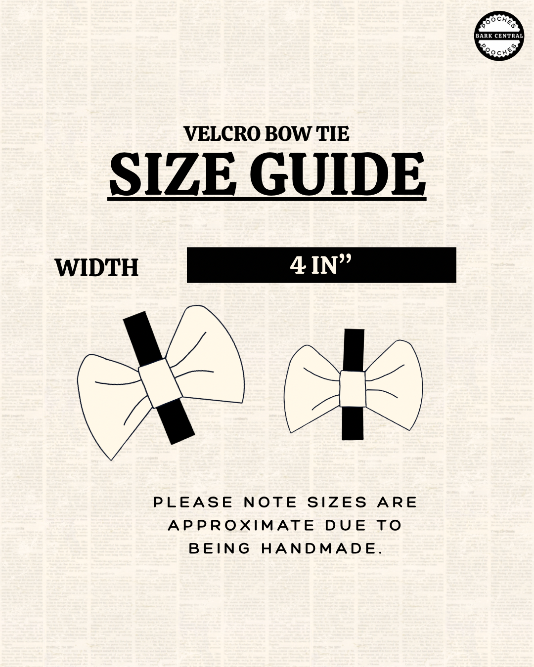 🤎 | Handmade Bow Tie