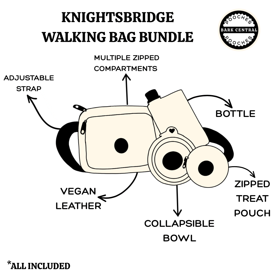 *NEW COLOUR* Knightsbridge Walking Bag, Treat Pouch, Bowl & Bottle Bundle!