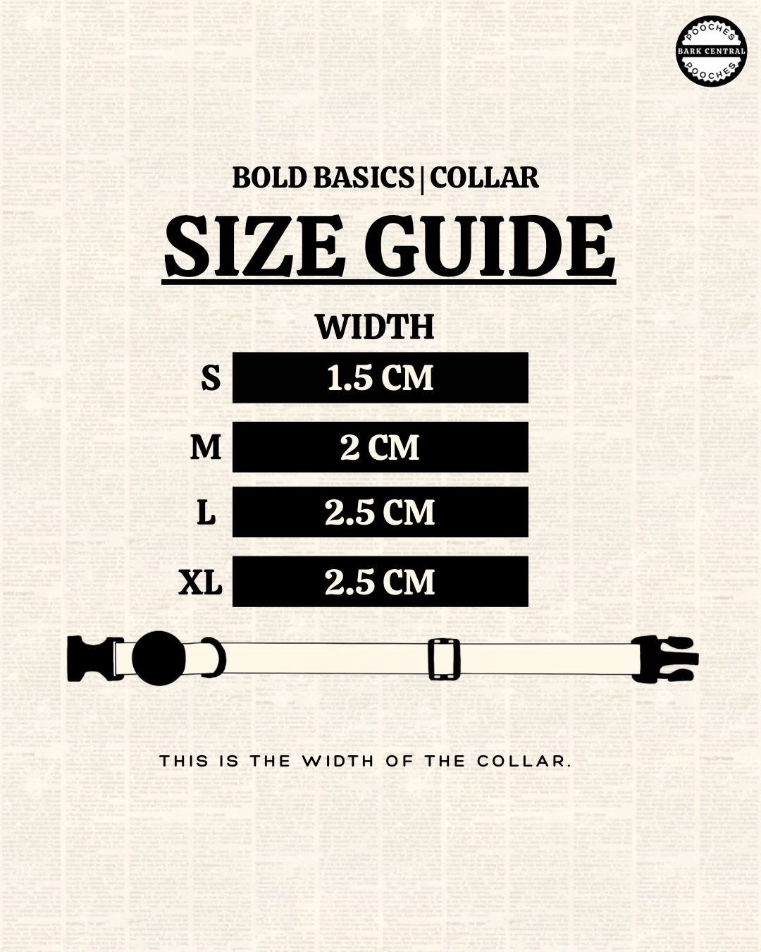 🤎 Bold Basic | Safety Clasp Collar