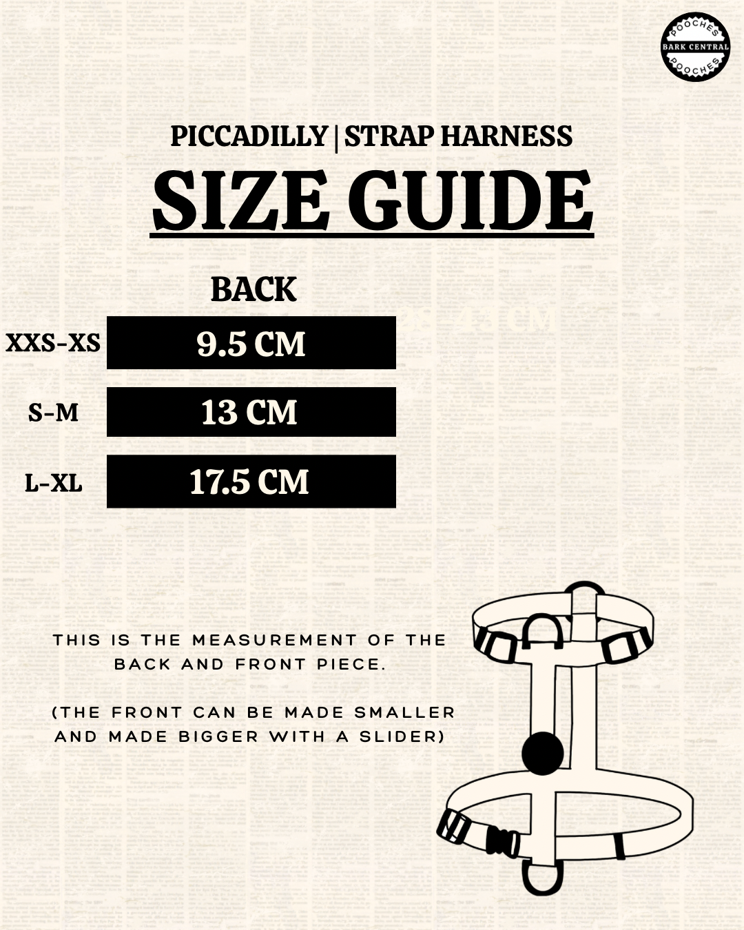 🤎 - The Piccadilly | Strap Harness
