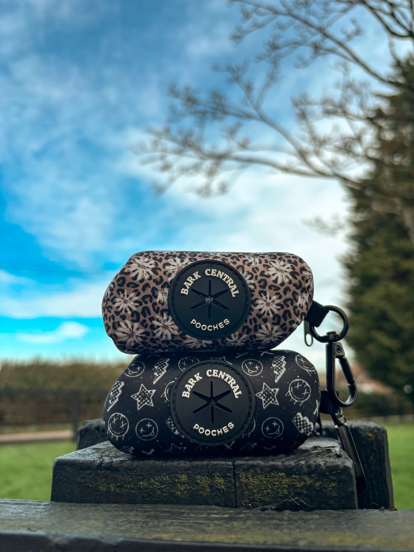 Fierce Floral  - Poop Pouch | Poo Bag Holder